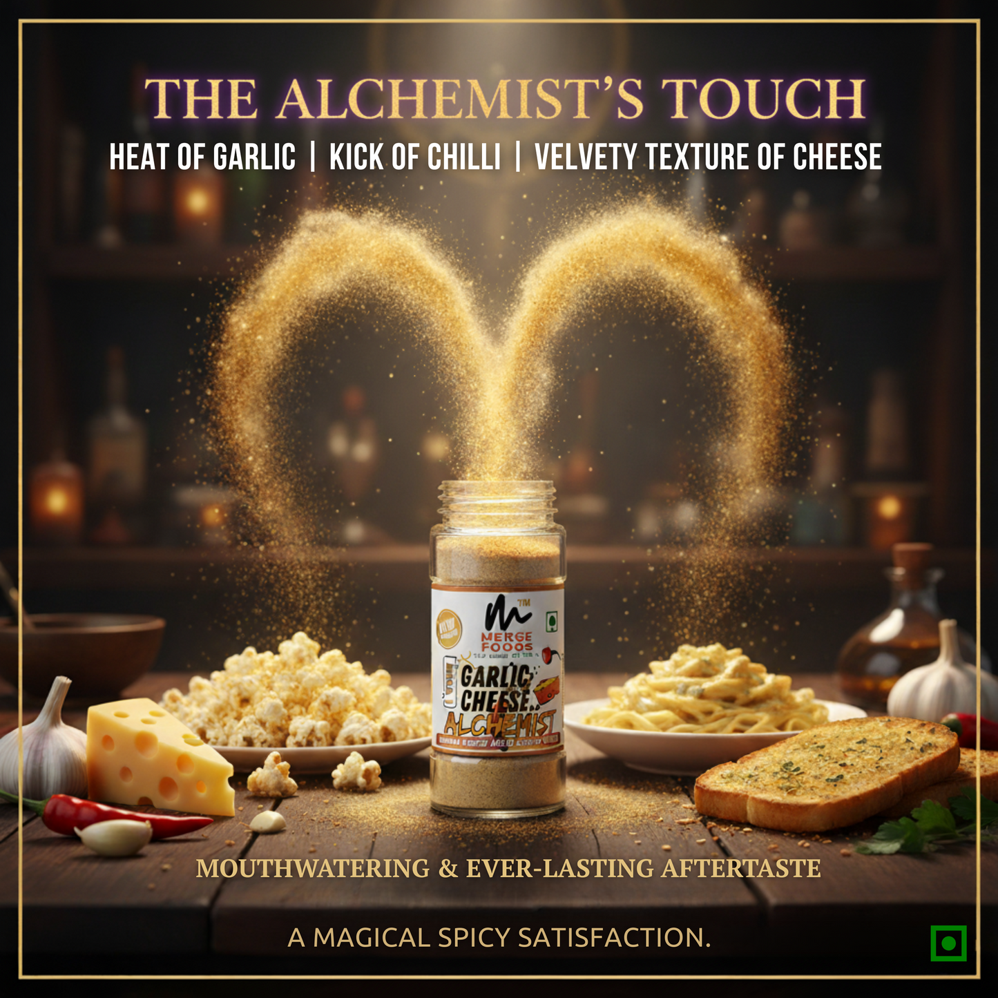 THE GARLIC CHEESE ALCHEMIST || Twisted Spicy Garlic Meets Velvety Cheese || Premium Quality Ingredients