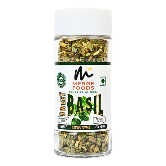 Freeze Dried Sweet Basil | Supreme Flavor | No Preservative | Feel the Freshness