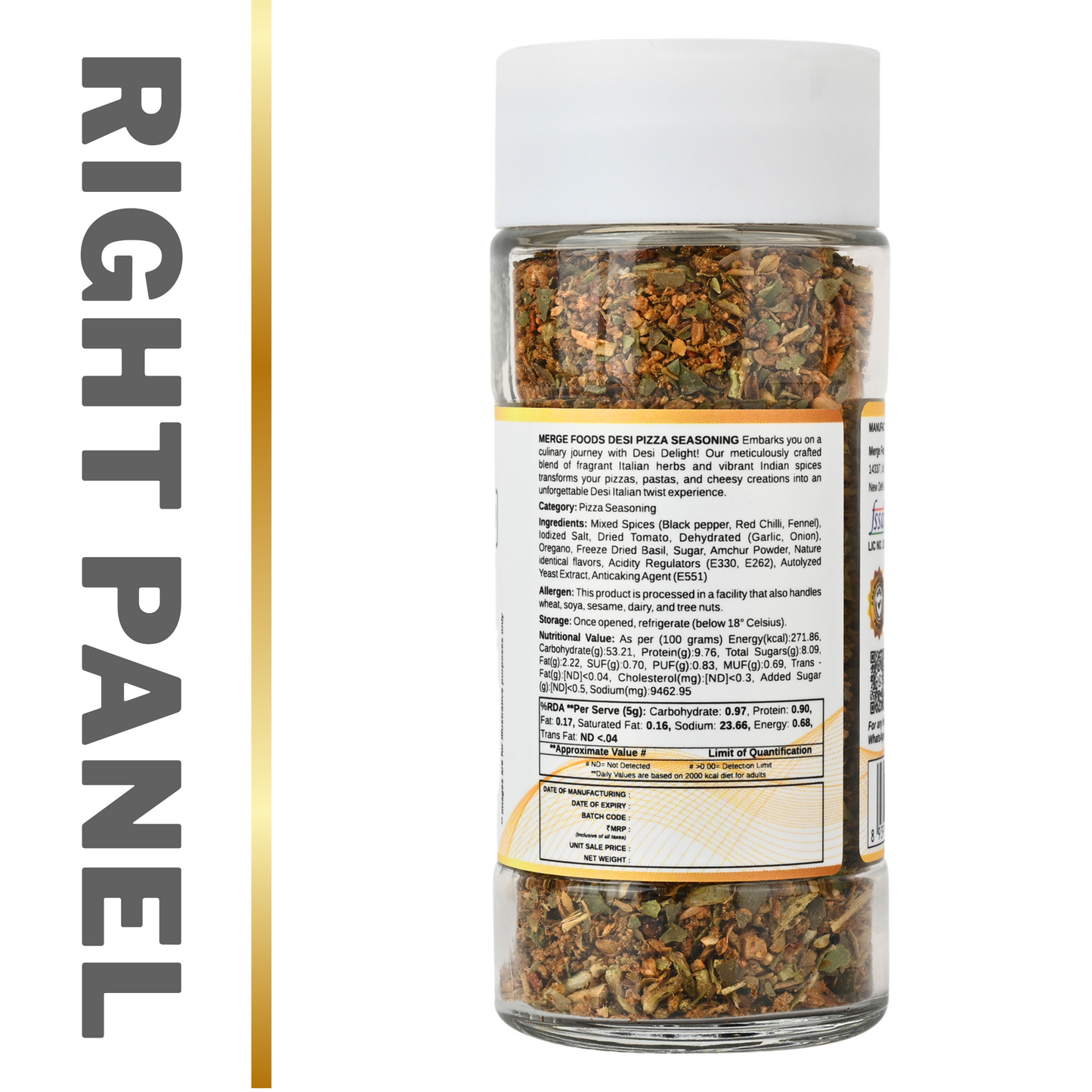 Desi Pizza Seasoning || Desi Twist - Italian Bliss || Add Flavours to your Pizza's Italian Dishes & make it our own