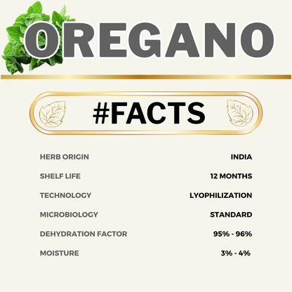 Oregano Freeze Dried | No Preservatives | Hand Picked