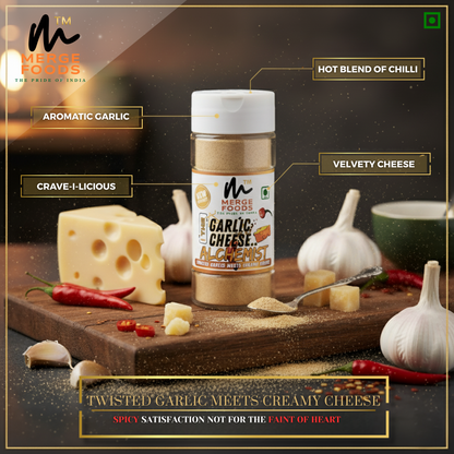 THE GARLIC CHEESE ALCHEMIST || Twisted Spicy Garlic Meets Velvety Cheese || Premium Quality Ingredients