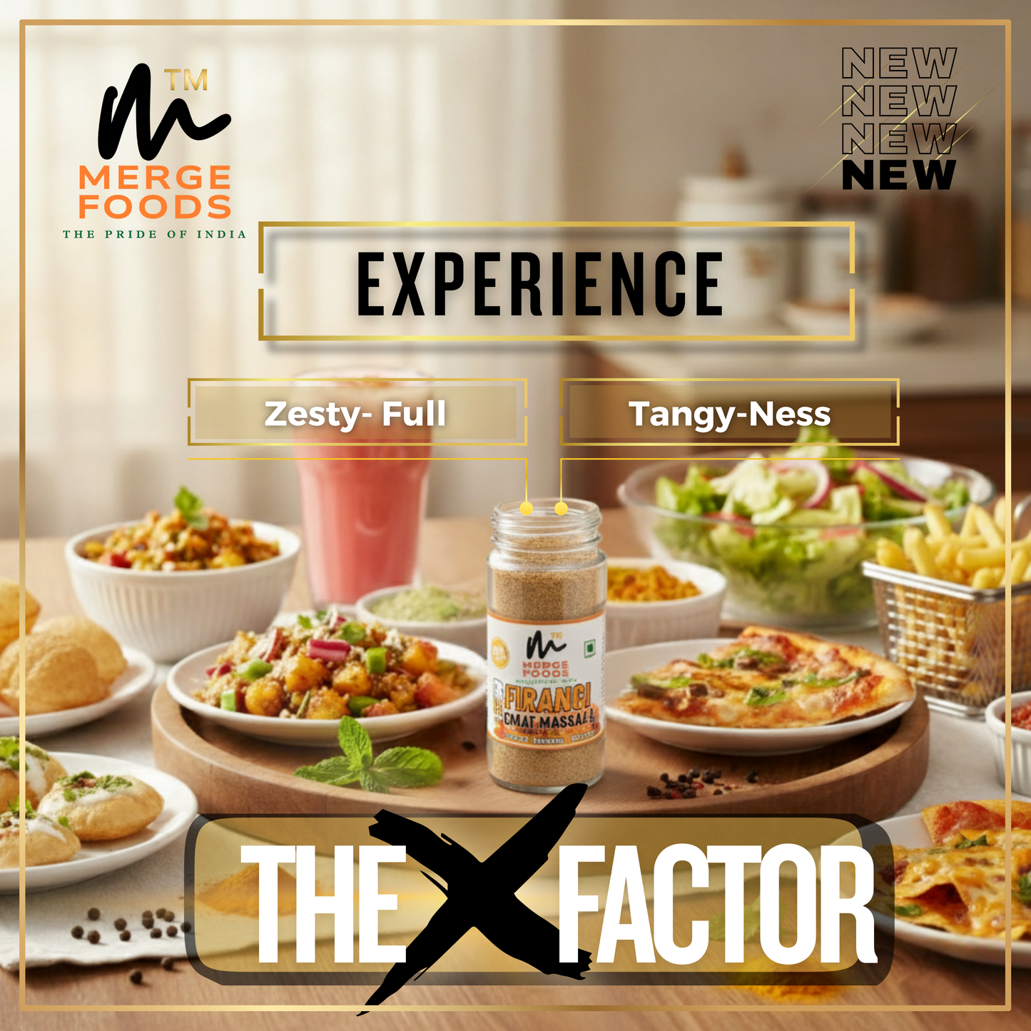 FIRANGI CHAAT MASALA | Flavor's Without Borders || Enjoy our Chef Curated Recipe || Turn any Salad, Snacks or any dish to a International Taste with Indian Flavours