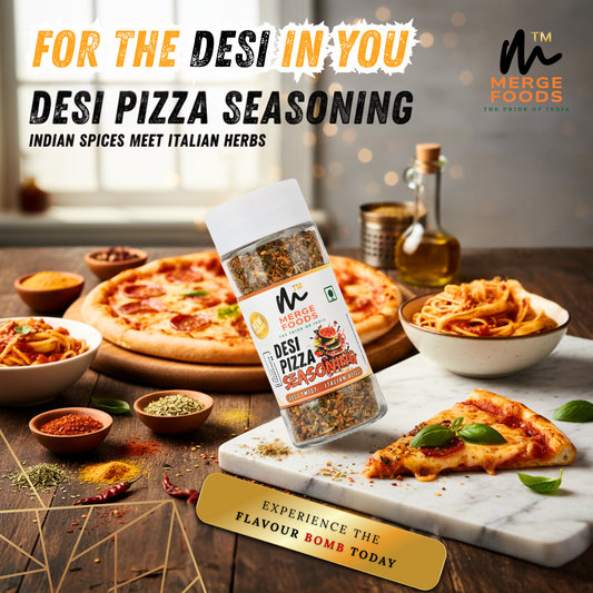 Desi Pizza Seasoning || Desi Twist - Italian Bliss || Add Flavours to your Pizza's Italian Dishes & make it our own