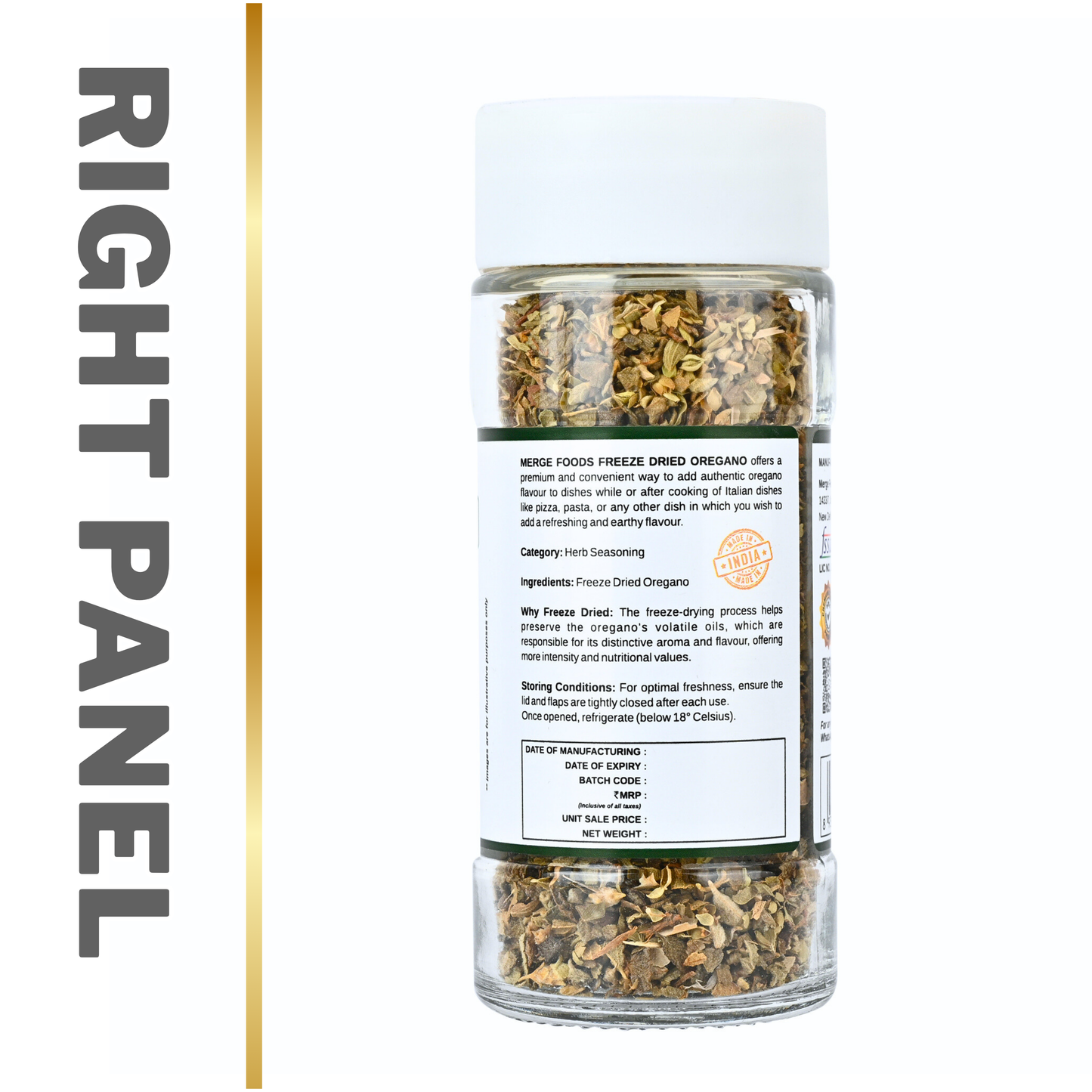 Oregano Freeze Dried | No Preservatives | Hand Picked
